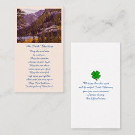 Minneskortet firande i Life Bild Visitkort