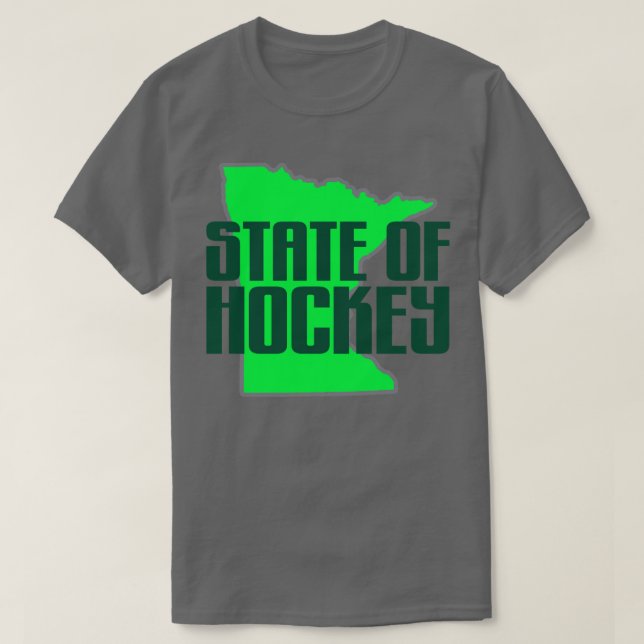 Minnesland i hockey t shirt (Design framsida)