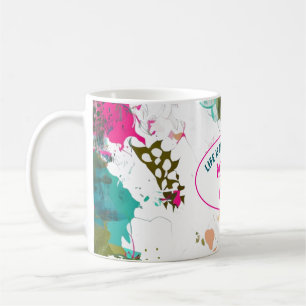 Minneslivet gör konst kaffemugg