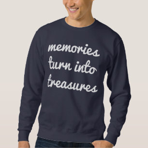 Minnesmärke för män grundläggande sweatshirt