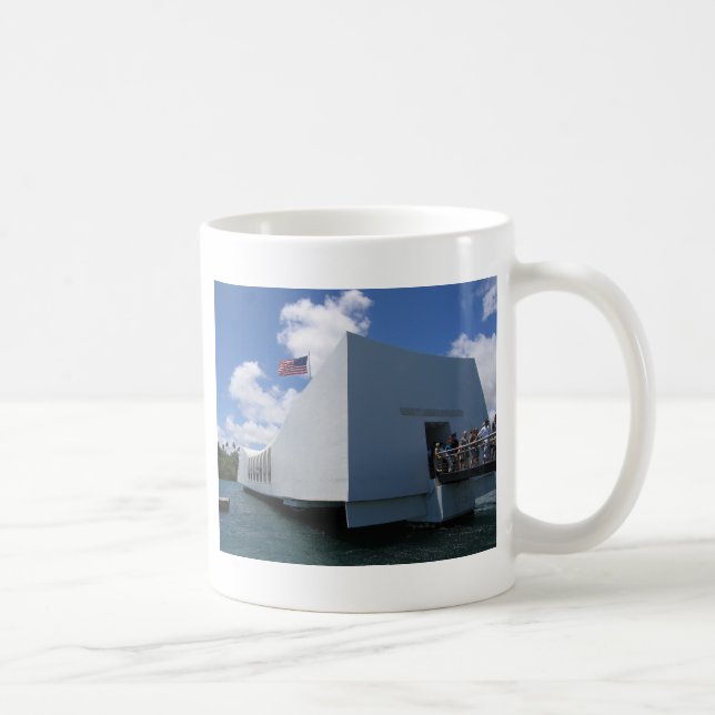 Minnesmärke för USS Arizona Kaffemugg (Höger)