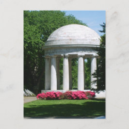 Minnesmärke för världskrig en vykort