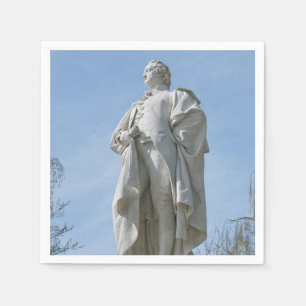 Minnesmärke över Johann Wolfgang von Goethe i Berl Pappersservett