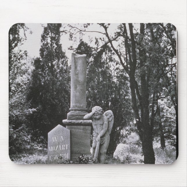 Minnesmärke till Wolfgang Amadeus Mozart Musmatta (Framsidan)