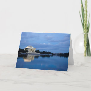 Minnesmärken Jefferson Memorial Kort