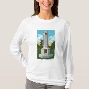 Minnesmärken till den okända soldaten beskådar tee shirt