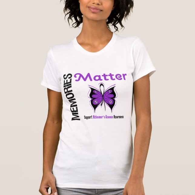 MinnesmateriaAlzheimers sjukdom Tee Shirt (Framsida)