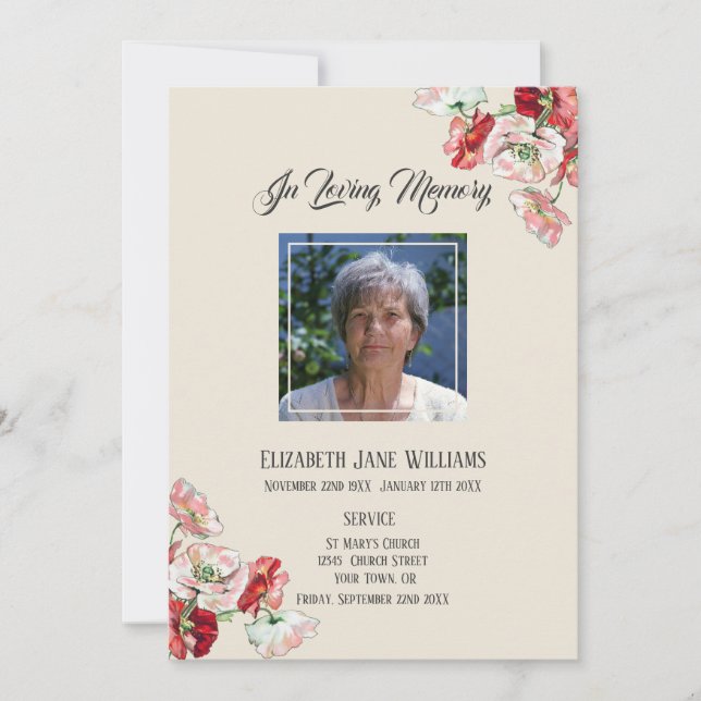 Minnesminne| Ordningsföljd för disketter Inbjudningar (Framsida)