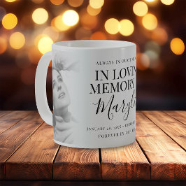 Minnesmuggen In Loving Memory Före & Efter Kaffemugg