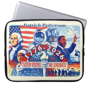 Minnesmynt 1776-2026 USA Semiquincentennial Laptop Fodral