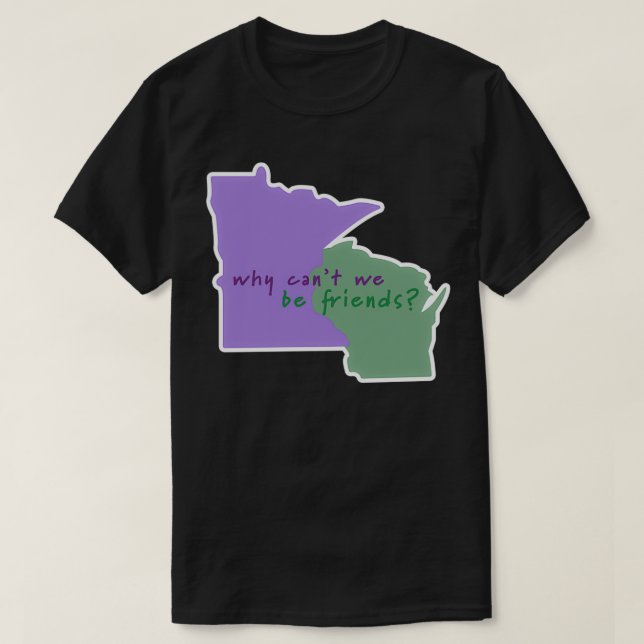 Minnesmynt och visconsin t shirt (Design framsida)