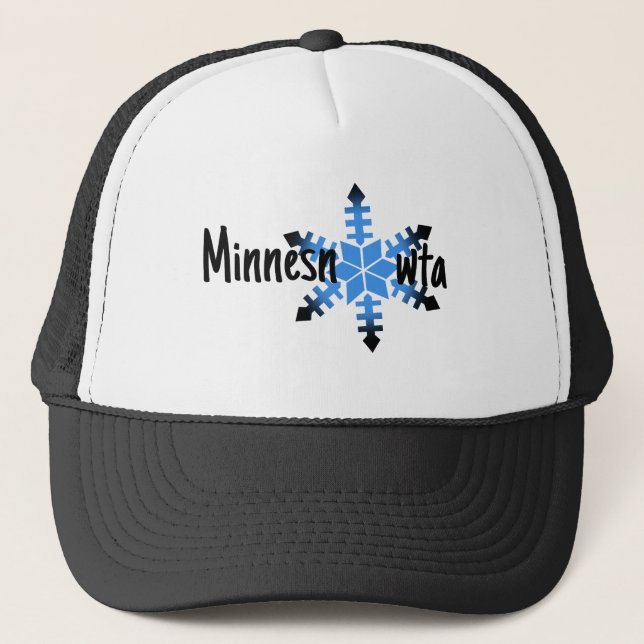 Minnesnowta Funny Truckerkeps (Framsida)