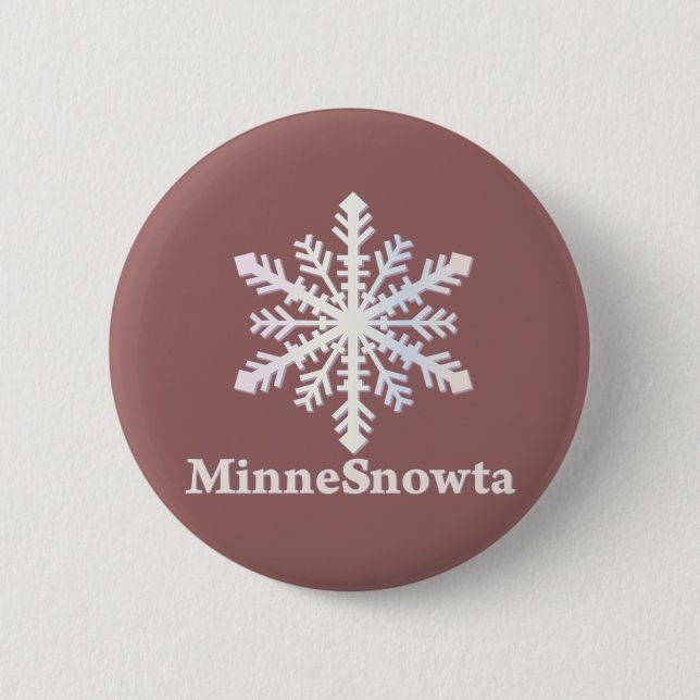 MinneSnowta med Snowflake Knapp (Framsida)