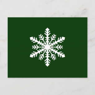 Minnesnowta Snöflinga Vykort