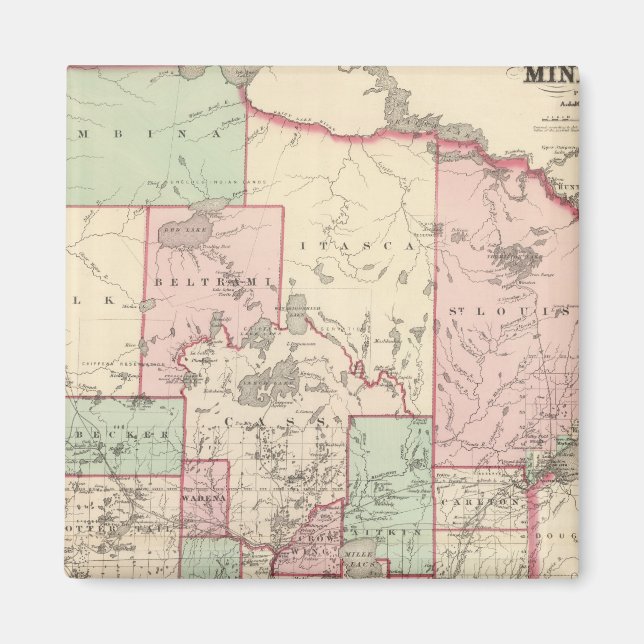 Minnesota 5 magnet (Framsidan)