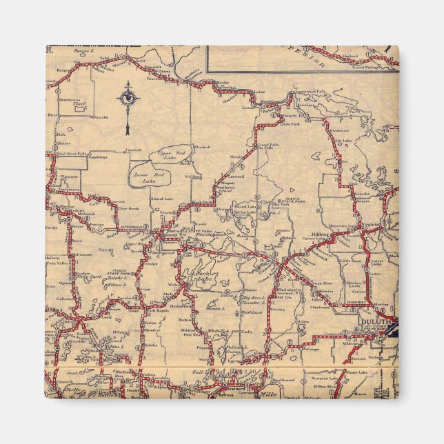 Minnesota 8 magnet (Framsidan)
