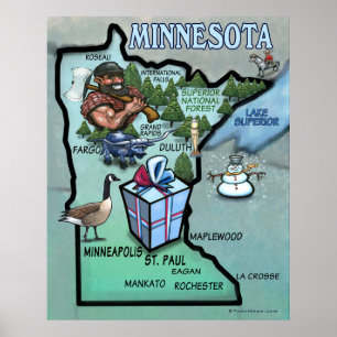 Minnesota affisch