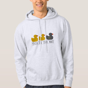Minnesota Anka Anka Grått Anka - så här ligger  Hoodie