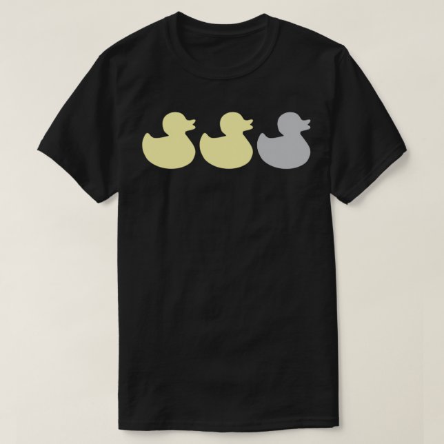 Minnesota Anka Anka Grått Anka T Shirt (Design framsida)