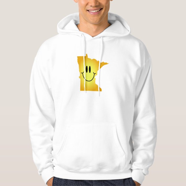 Minnesota Ansikte Hoodie (Framsida)