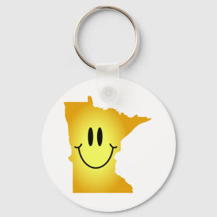 Minnesota Ansikte Nyckelring
