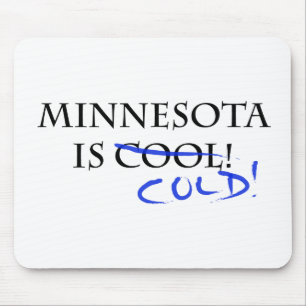 Minnesota är Coola - och Kall! Musmatta