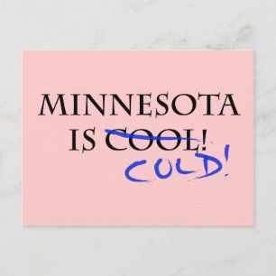 Minnesota är Coola - och Kall! Vykort