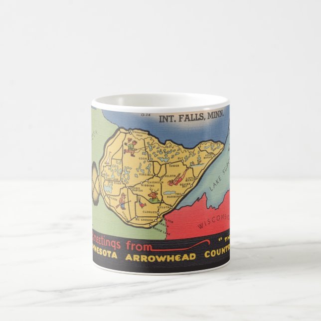 Minnesota Arrowhead  Kaffemugg (Center)