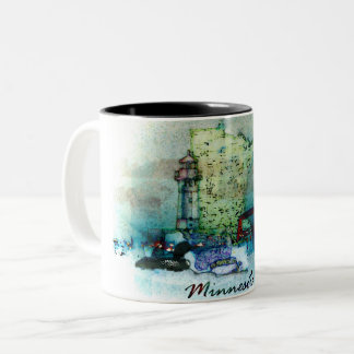 Minnesota Art Design Två-Tonad Mugg