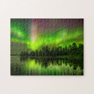 Minnesota Aurora Borealis Pussel
