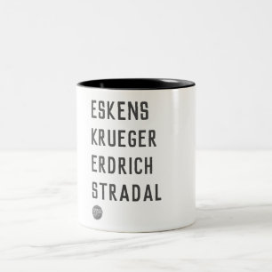 Minnesota Authors 2-Tone Coffee Mugg