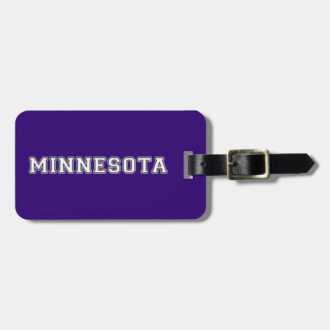 Minnesota Bagagebricka (Horisontell Framsida)