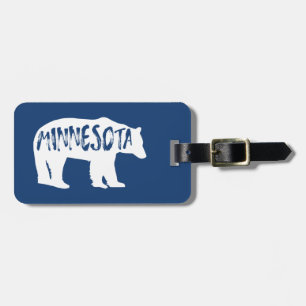 Minnesota Bear Bagagebricka