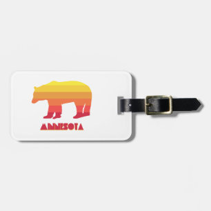Minnesota Bear Bagagebricka
