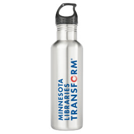 Minnesota bibliotek omformar rostfria Waterbottl