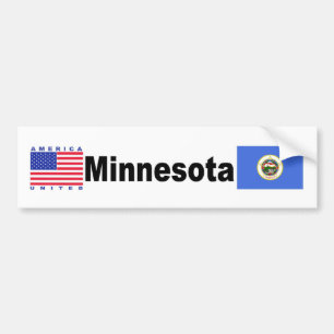 Minnesota Bildekal