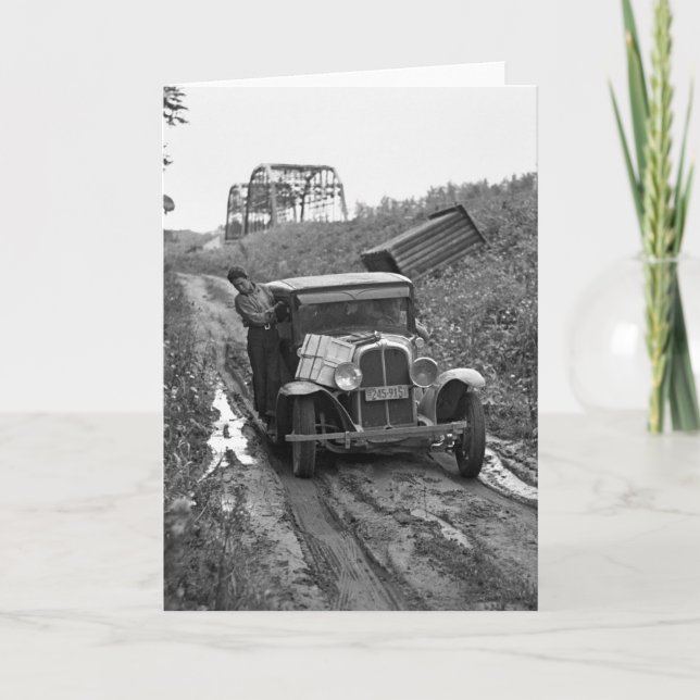 Minnesota Blueberry Pickers, 1937 Kort (Framsida)