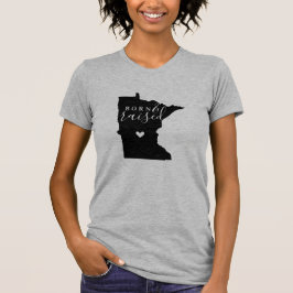 Minnesota Born and Razed State Tee
