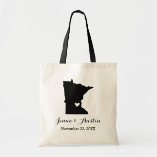 Minnesota Bröllop Välkommen Tygkasse