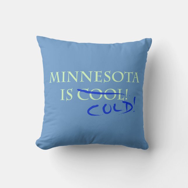Minnesota Dekorativ kudde - Anpassad (Framsida)