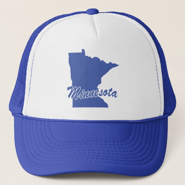 Minnesota-delad Truckerhatt Keps (Framsida)