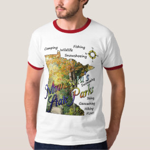 Minnesota delstatsparkskjorta t shirt