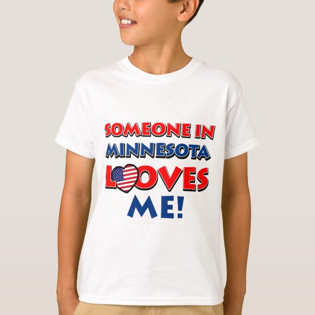 MINNESOTA designer Tee Shirt (Framsida)
