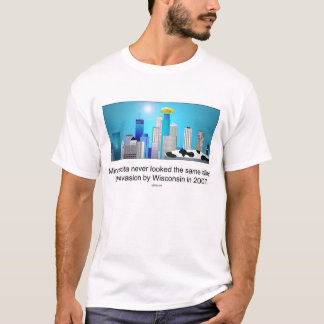 Minnesota efter invasion vid Wisconsin;) Tee Shirt