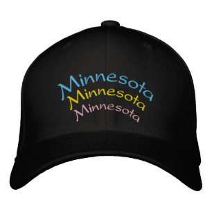 Minnesota Embroized Cap Broderad Keps