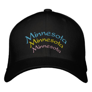 Minnesota Embroized Cap Broderad Keps