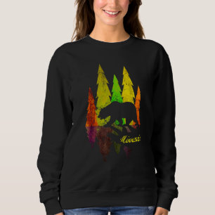 Minnesota Färgrik Minnesota Vildmark Med Björn T Shirt