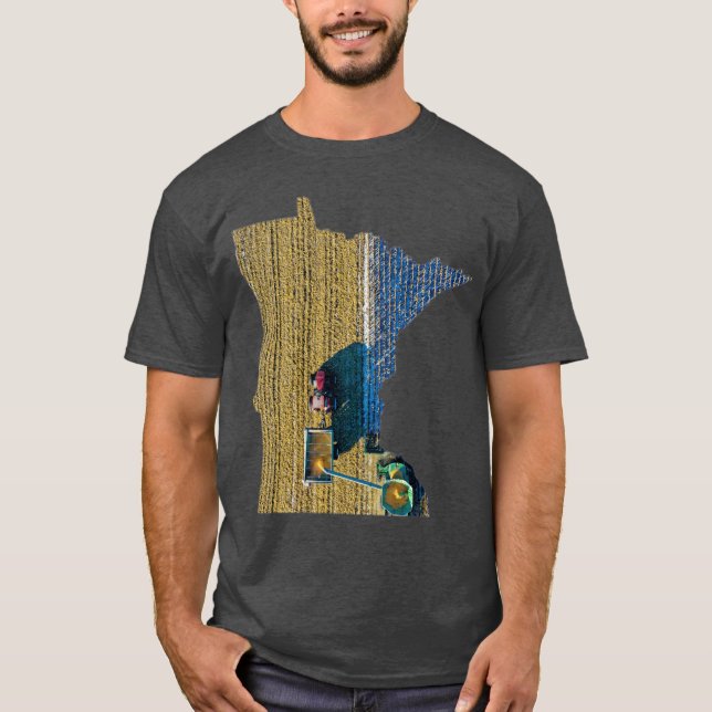 Minnesota Farming T Shirt (Framsida)