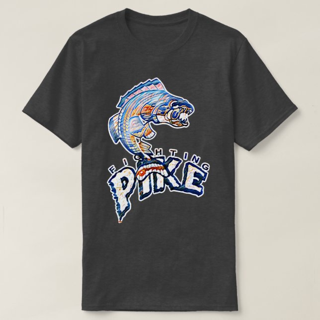 Minnesota Fighting Pike T Shirt (Design framsida)