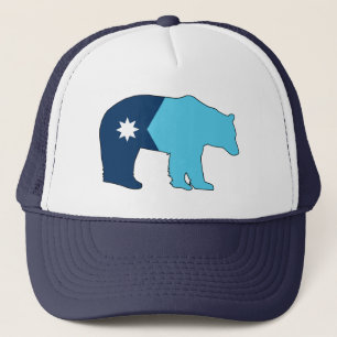 Minnesota Flagga Björn Keps